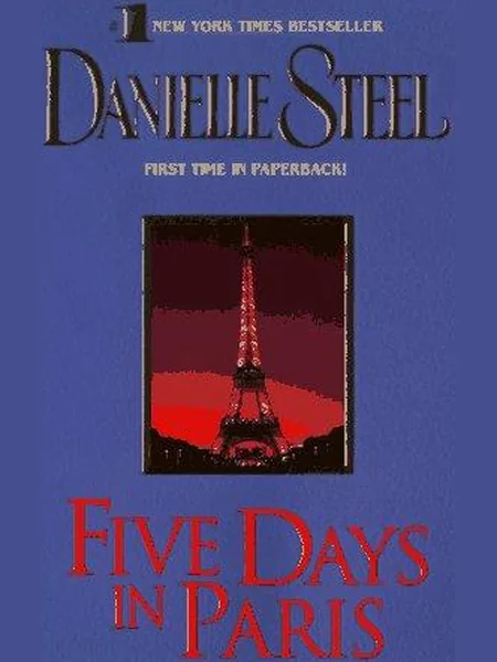 Five Days in Paris, cover of another edition (the Bantam Books 1995 cover is not yet photographed)