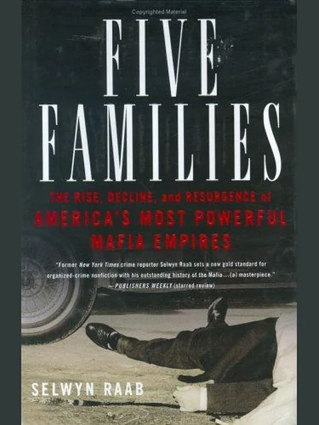 Five Families first edition cover, Thomas Dunne Books 2005