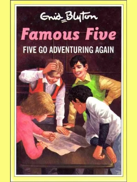 Five Go Adventuring Again cover