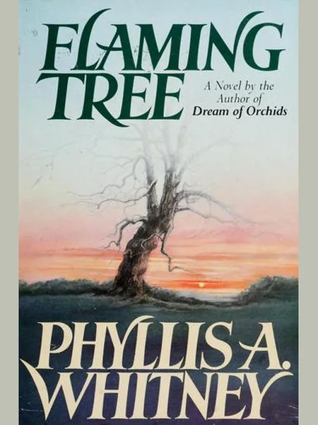 Flaming Tree, cover of another edition (the Hodder & Stoughton 1986 cover is not yet photographed)