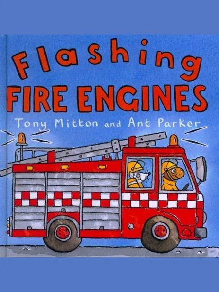 Flashing Fire Engines first edition cover, Kingfisher 1998