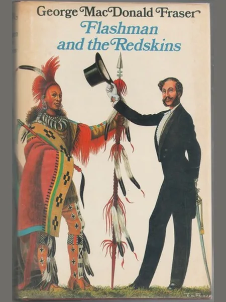 Flashman and the Redskins first edition cover, Collins 1982
