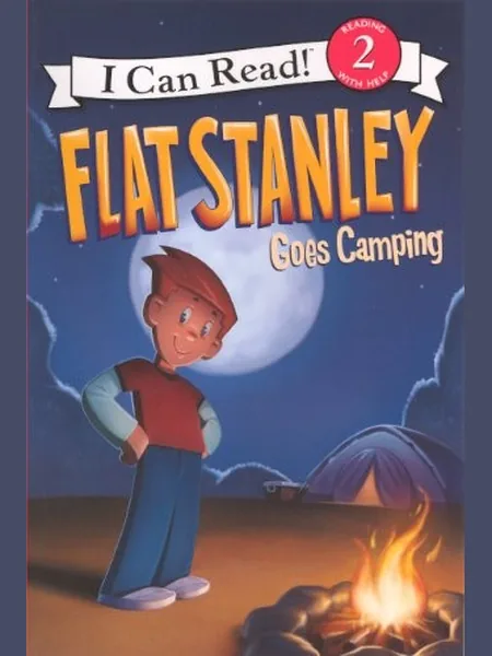 Flat Stanley Goes Camping (Turtleback School & Library Binding Edition) (I Can Read! Level 2) cover