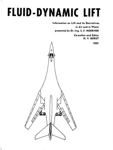 Fluid-Dynamic Lift first edition cover, L. A. Hoerner 1975