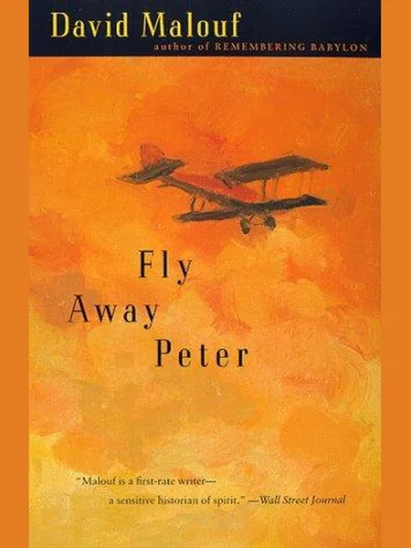 Fly Away Peter, cover of another edition (the Chatto & Windus 1982 cover is not yet photographed)