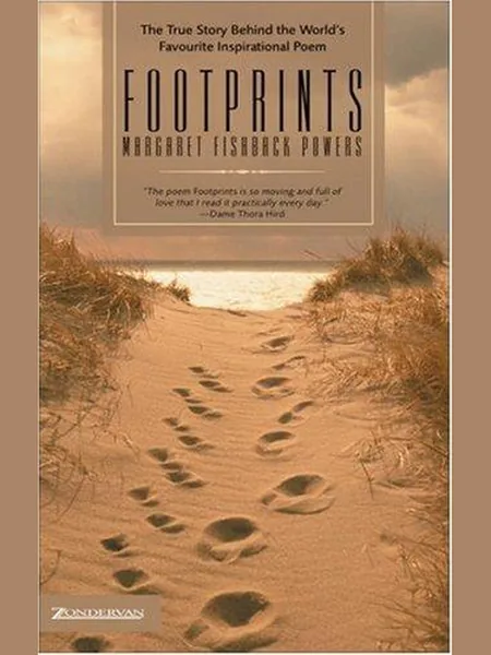 Footprints, cover of another edition (the Marshall Pickering 1995 cover is not yet photographed)