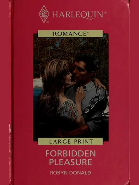 Forbidden Pleasure cover, Mills & Boon 1998
