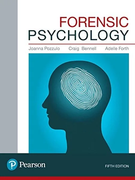Forensic Psychology, cover of another edition (the Pearson Education 2000 cover is not yet photographed)