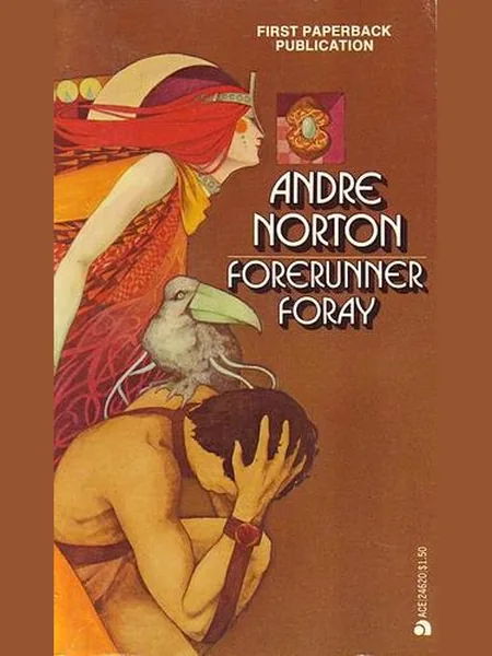 Forerunner Foray, cover of another edition (the Viking Press 1973 cover is not yet photographed)