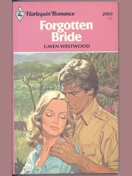 Forgotten Bride cover, Harlequin 1980
