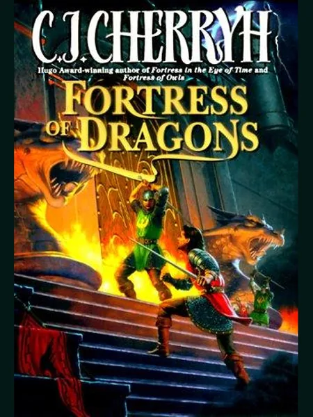 Fortress of Dragons first edition cover, Eos 2000