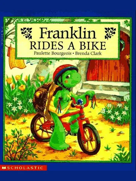 Franklin Rides a Bike cover, Scholastic 1997