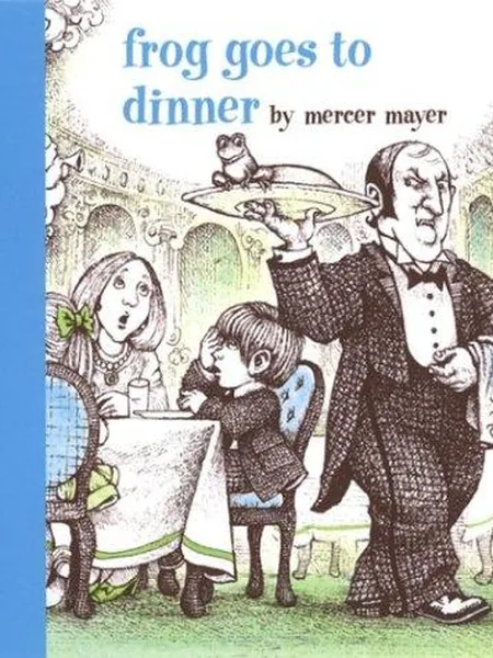 Frog Goes to Dinner, cover of another edition (the Collins 1975 cover is not yet photographed)