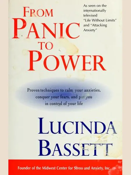 From Panic to Power first edition cover, HarperCollins 1995