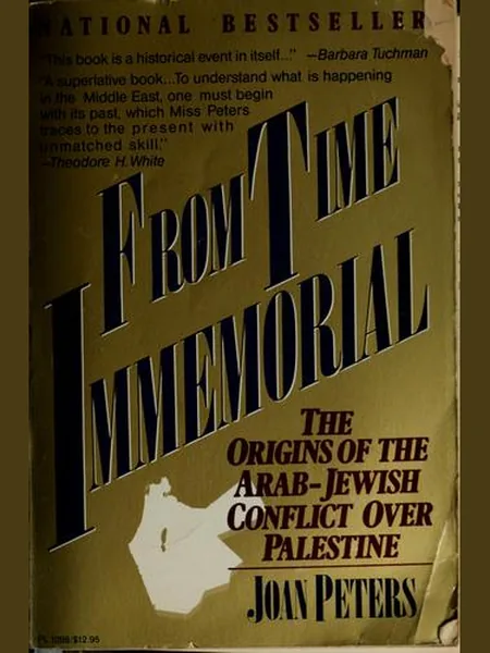 From Time Immemorial, cover of another edition (the Joseph 1985 cover is not yet photographed)
