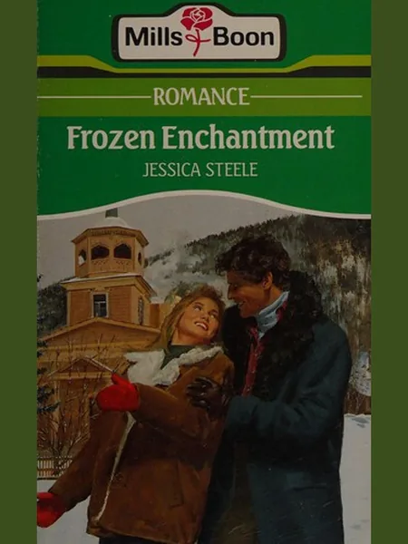 Frozen Enchantment, cover of another edition (the Mills & Boon 1989 cover is not yet photographed)