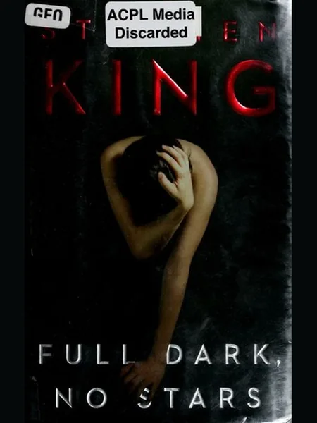 Full Dark, No Stars cover, Scribner 2010
