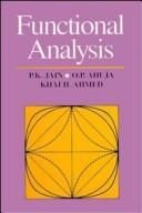 Functional Analysis, cover of another edition (the Wiley 1995 cover is not yet photographed)