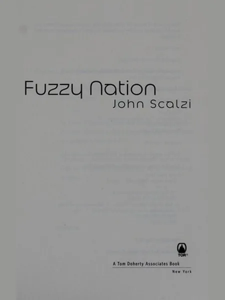 Fuzzy Nation cover