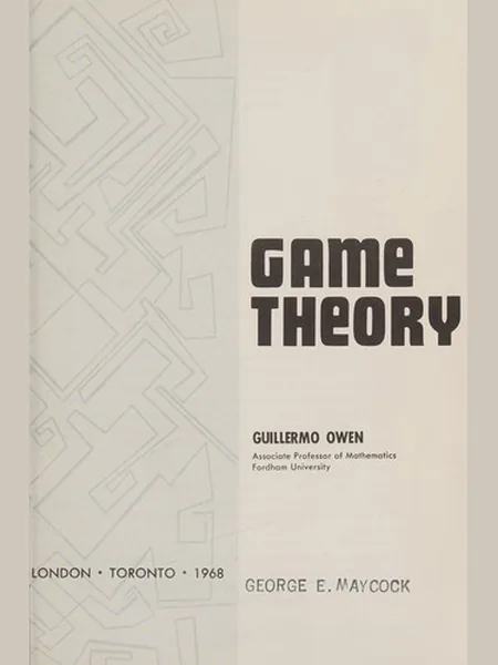 Game Theory cover