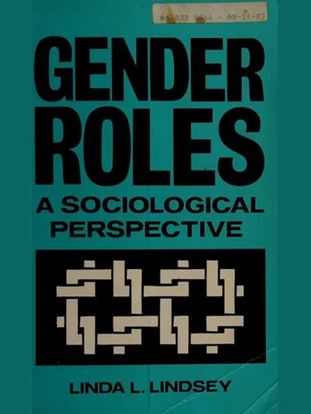 Gender Roles first edition cover, Prentice-Hall 1990