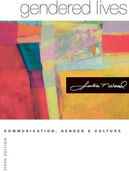 Gendered Lives, cover of another edition (the Wadsworth Pub. Co 1993 cover is not yet photographed)