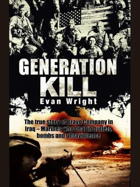 Generation Kill first edition cover, Bantam Books 2004