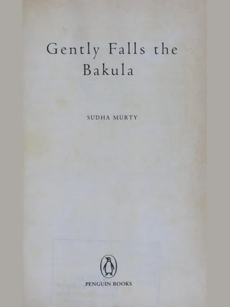 Gently Falls the Bakula cover