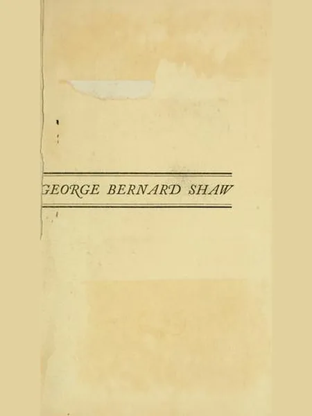 George Bernard Shaw cover