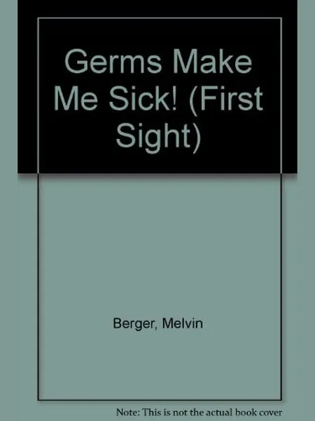 Germs Make Me Sick! cover, Black 1989