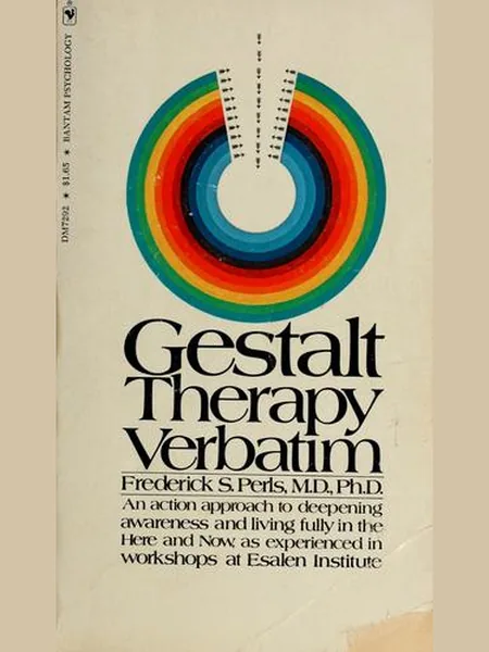 Gestalt Therapy Verbatim cover