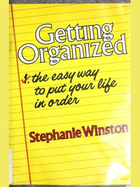 Getting Organized cover
