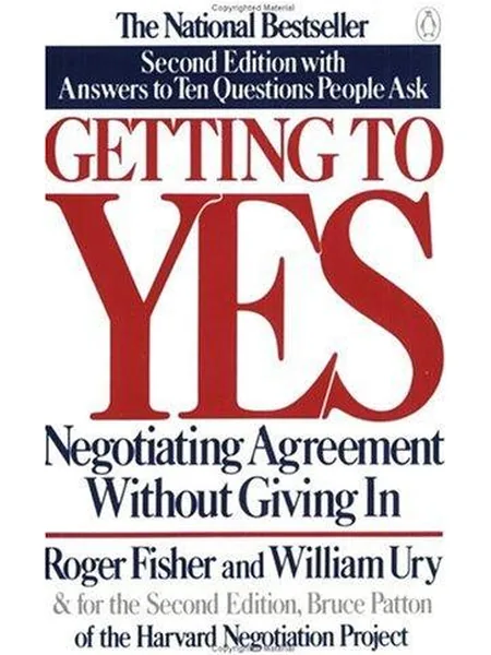 Getting to Yes cover