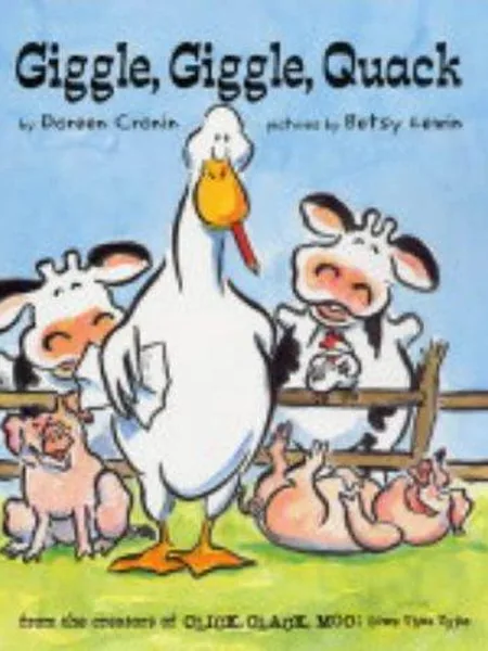 Giggle, Giggle, Quack, cover of another edition (the Simon & Schuster 2003 cover is not yet photographed)