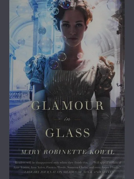Glamour in Glass first edition cover, Tor 2012
