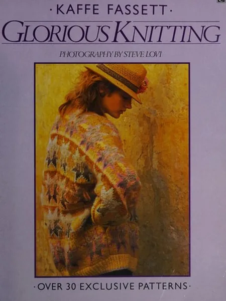 Glorious Knitting first edition cover, Century 1985