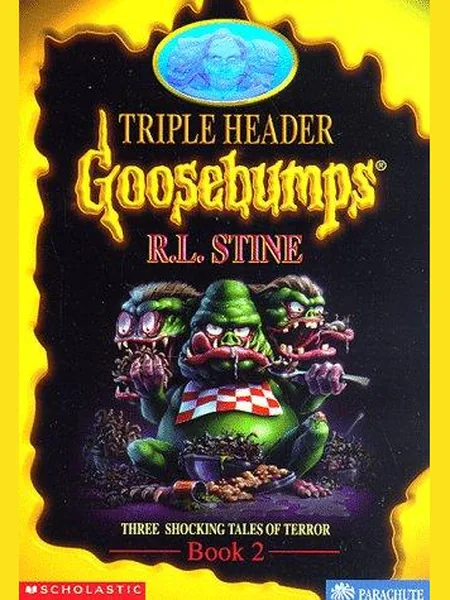 Goosebumps Triple Header Book 2 cover, Scholastic 1998