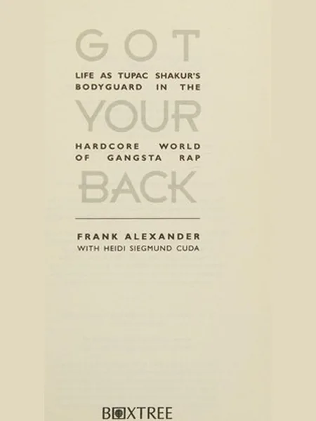 Got Your Back cover