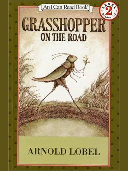Grasshopper on the Road, cover of another edition (the World's Work 1979 cover is not yet photographed)