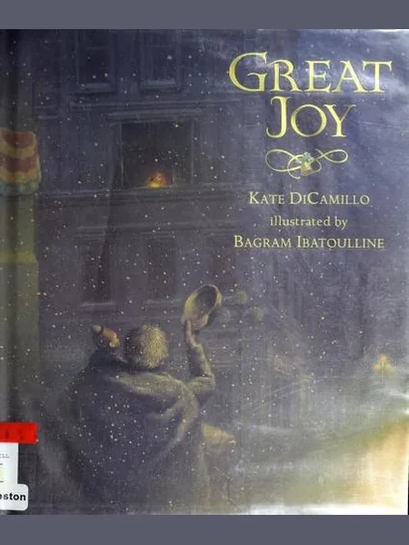 Great Joy, cover of another edition (the Walker Books 2007 cover is not yet photographed)