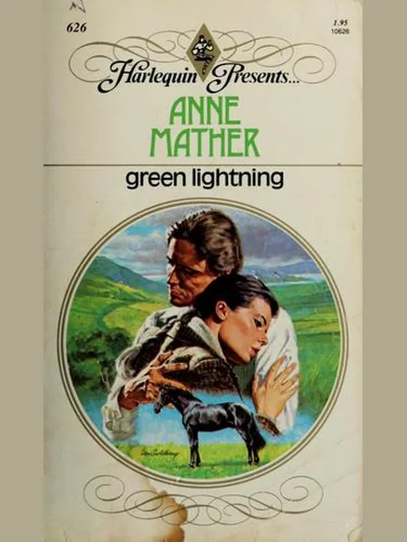 Green Lightning, cover of another edition (the Mills & Boon 1983 cover is not yet photographed)