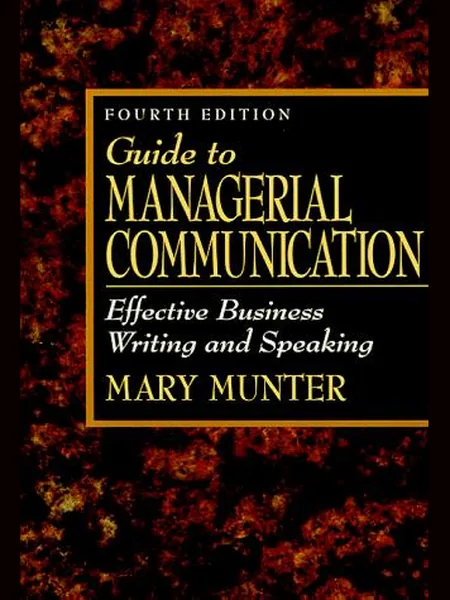 Guide to Managerial Communication cover, Prentice-Hall 2003