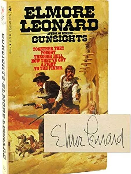 Gunsights cover, Bantam Books 1979