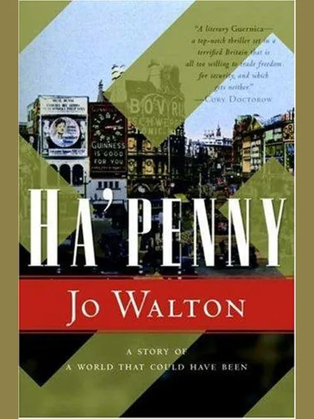 Ha'penny first edition cover, Tor 2007