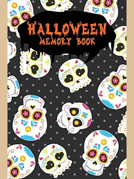 Halloween Memory Book first edition cover, Independently Published 2019