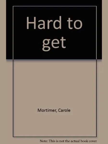 Hard to Get cover