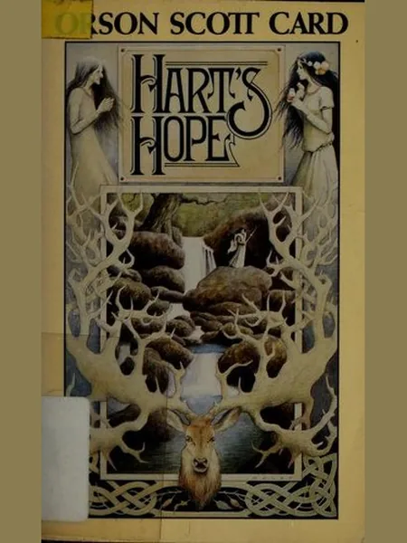 Hart's Hope, cover of another edition (the Unwin 1986 cover is not yet photographed)