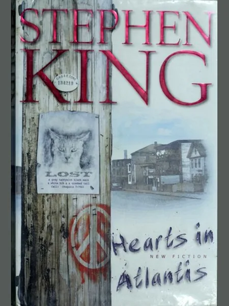 Hearts in Atlantis cover, Scribner 1999