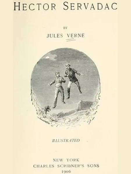 Hector Servadac, cover of another edition (the Scribner, Armstrong 1878 cover is not yet photographed)