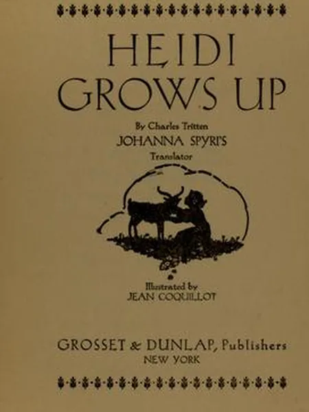 Heidi Grows Up cover